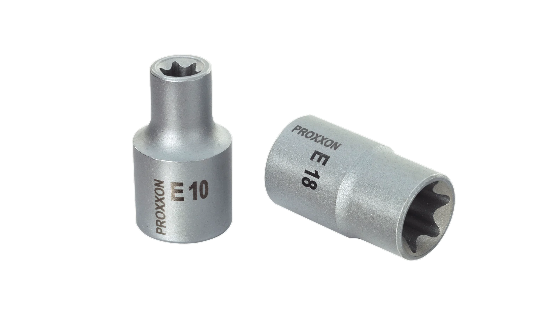 PROXXON Spezialsatz TX und HX 1/4 und 1/2 Zoll, 42-teilig – Detailansicht