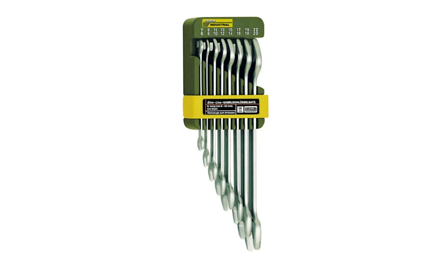 PROXXON Doppelmaulschlüssel 8 x 9 mm – Satz-Ansicht (Familienbild)