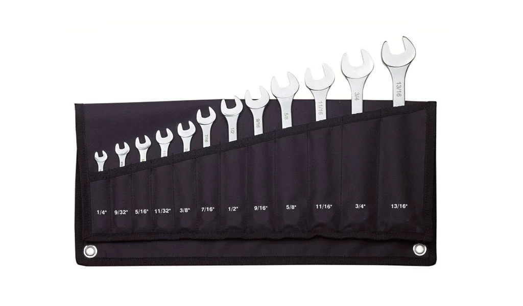 PROXXON SlimLine-Ring-Maulschlüsselsatz für Zoll, 12-teilig – Satz