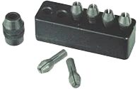 PROXXON Langhals-Winkelbohrmaschine LWB/E – Spannzangen