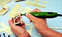 PROXXON Schleifpapier K180 für Penschleifer PS 13 – Anwendung
