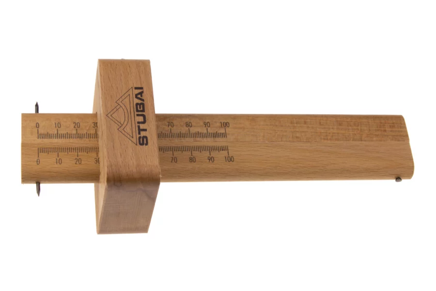STUBAI Doppelstreichmaß 220 mm – Ansicht