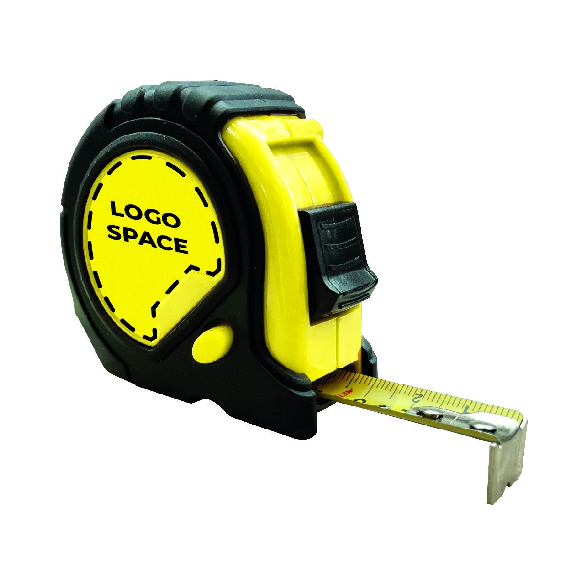 METRICA 3 Stop Rollbandmaß 5 m × 19 mm – Maßzeichnung