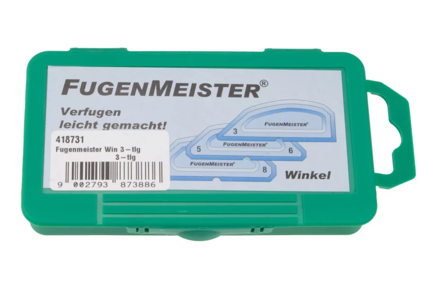 STUBAI Fugenmeister Winkel-Schablone, 3-teilig – Ansicht