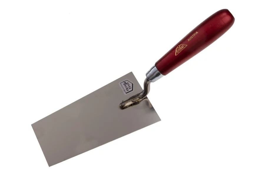 STUBAI Berner Putzkelle Niro 140 mm – Ansicht