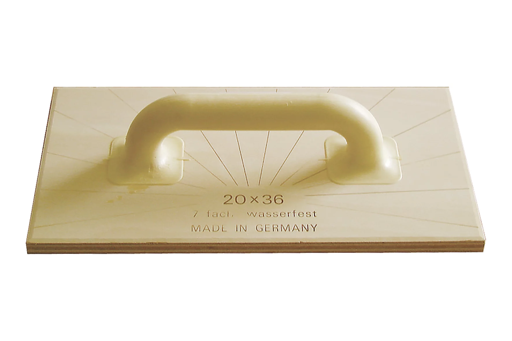 STUBAI Holz-Reibbrett 280 x 140 mm – Ansicht
