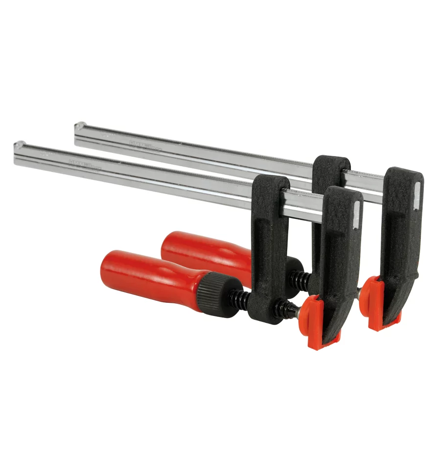HM Müllner Schraubzwingen-Set 2-tlg., 200 mm, Ausladung 50 mm – Ansicht