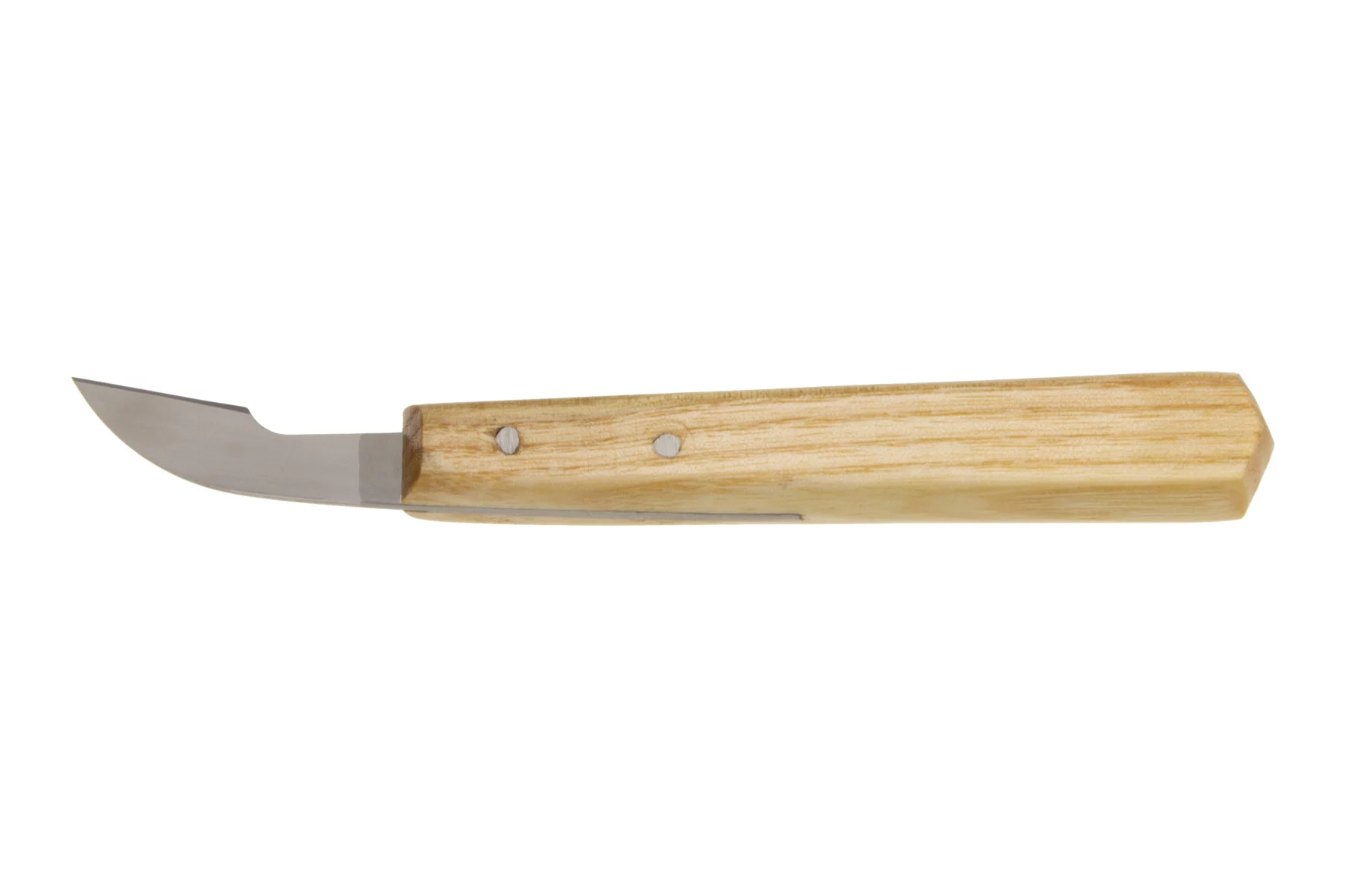 STUBAI Kerbschnitzmesser gebogen 45 mm – Ansicht