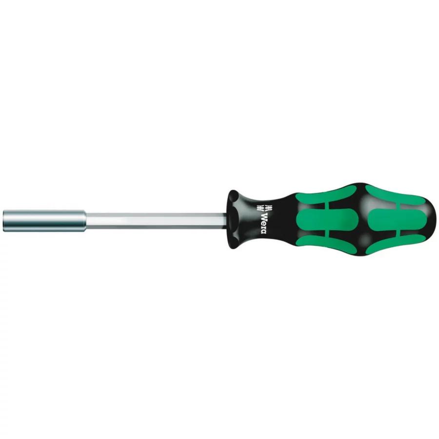 Wera 812/1 Bithalter-Schraubendreher mit starkem Permanentmagnet 1/4" x 120 mm – Ansicht