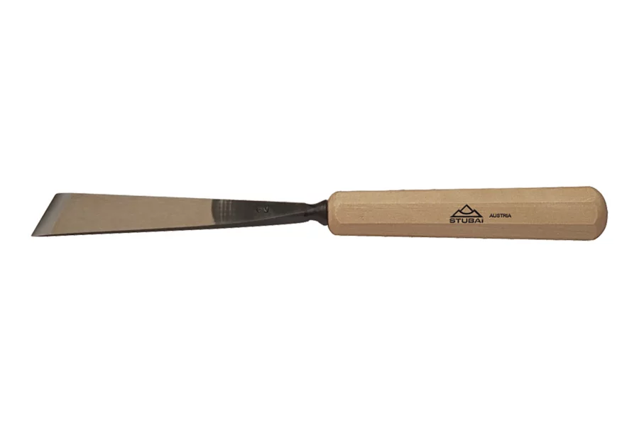 STUBAI Schnitzeisen schräg 6 mm – Ansicht