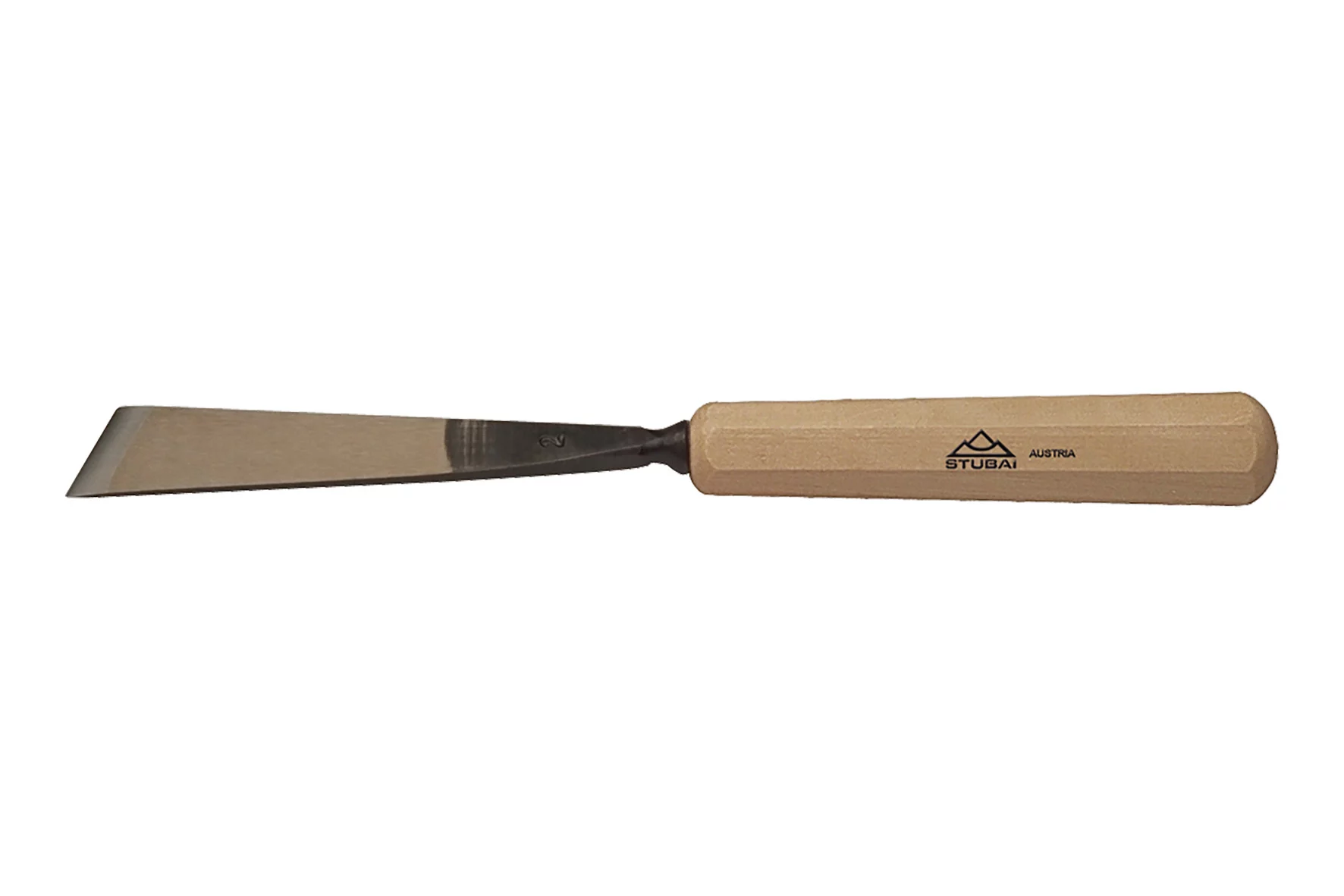 STUBAI Schnitzeisen schräg 14 mm – Ansicht