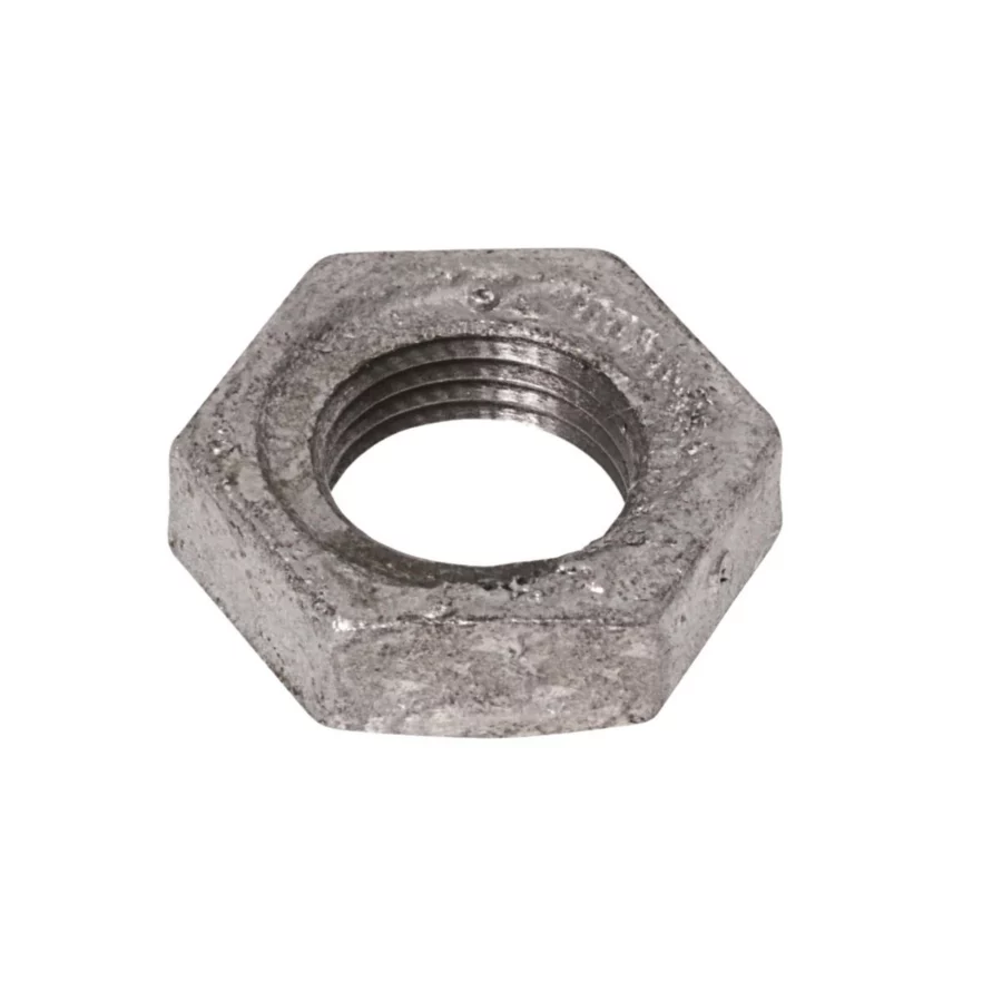 Kirchhoff Gegenmutter (Nr. 310), Temperguss verzinkt, 3/4" IG – Ansicht