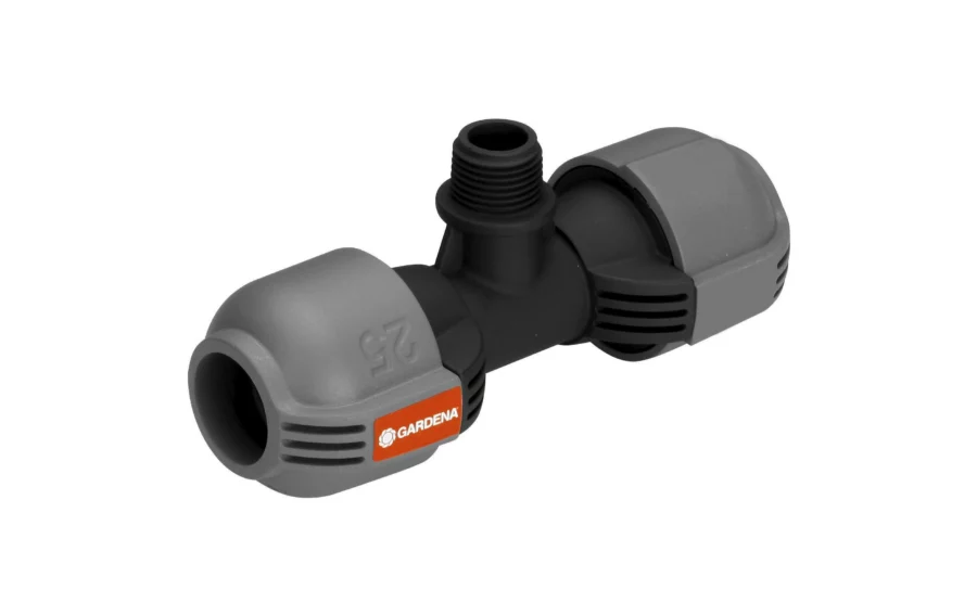 GARDENA T-Stück 25 mm x 1/2"-Außengewinde