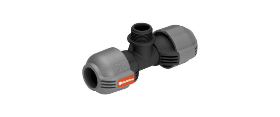 GARDENA T-Stück 25 mm x 3/4"-Außengewinde