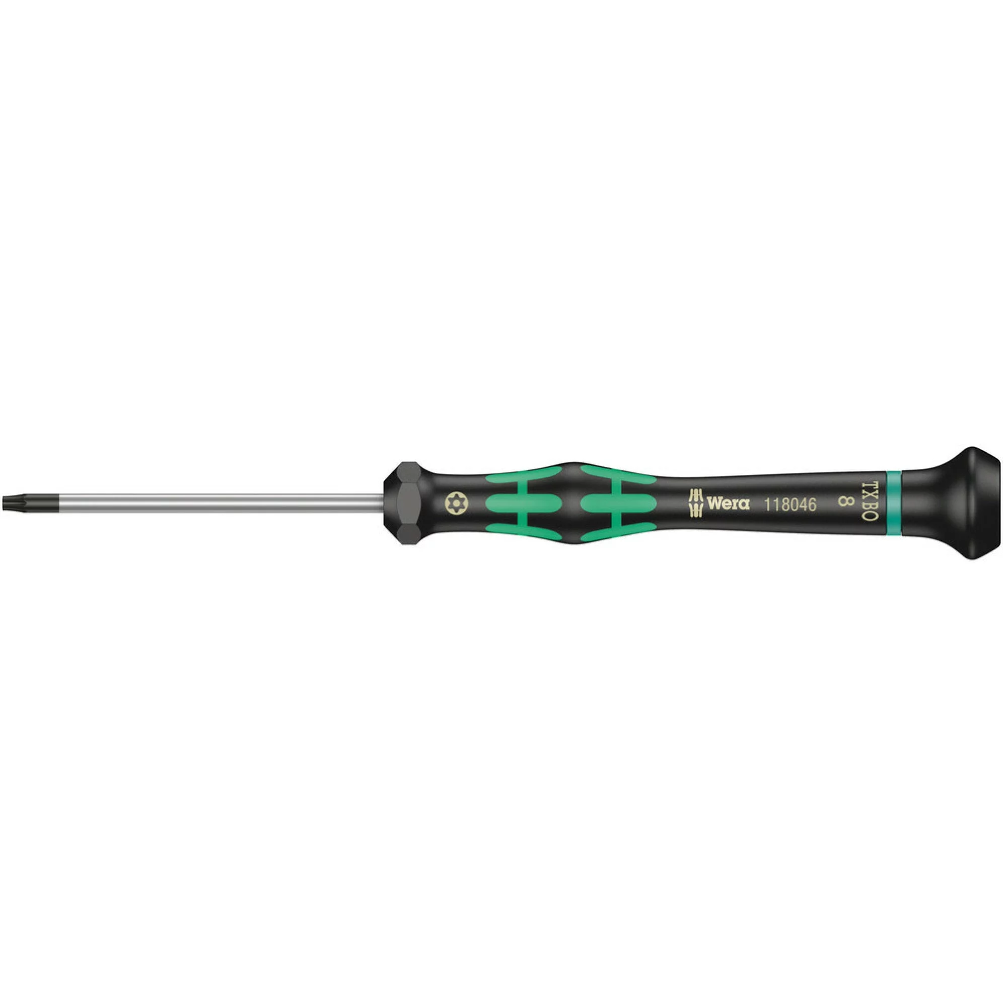 Wera 2067 TORX BO Kraftform Micro Elektronik-Schraubendreher TX 8 x 60 mm – Ansicht