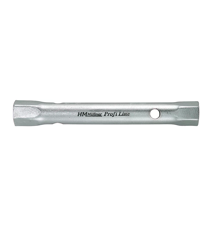 HM Müllner Rohrsteckschlüssel 10 x 11 mm, matt verchromt – Ansicht