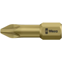 Wera 855/1 TH Bits PZ 2 x 25 mm, 10 Stück – Ansicht