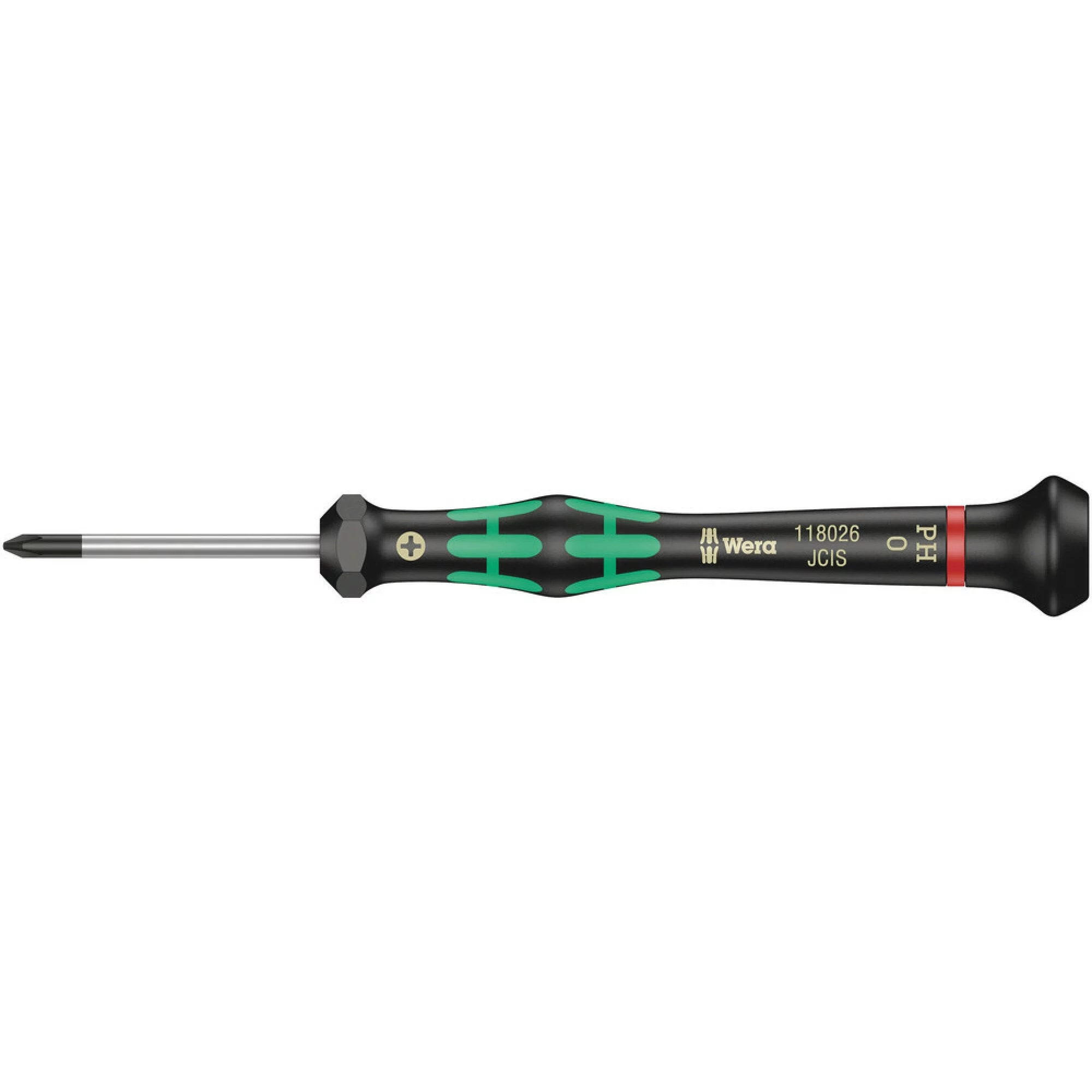 Wera 2050 PH Kraftform Micro Elektronik-Schraubendreher Kreuzschlitz PH 00 x 60 mm – Ansicht