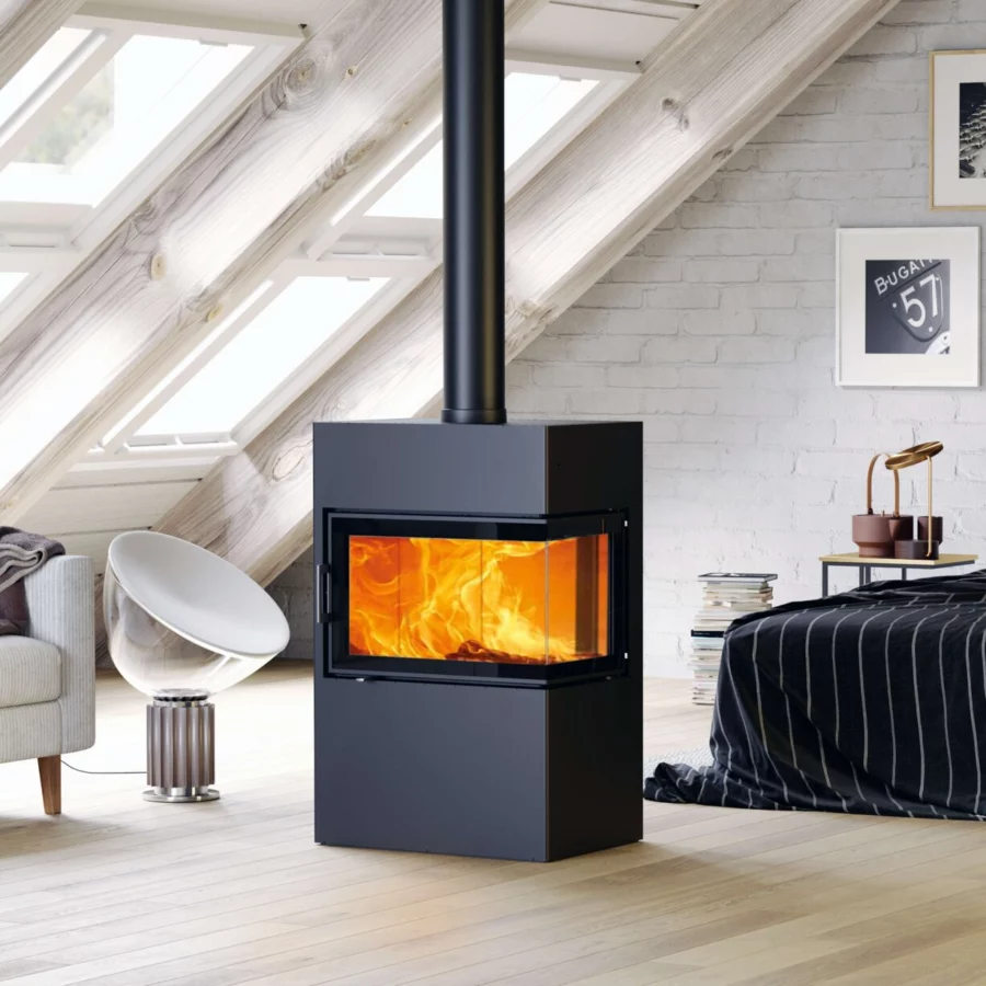 Austroflamm Dexter 2.0 rechts Kaminofen