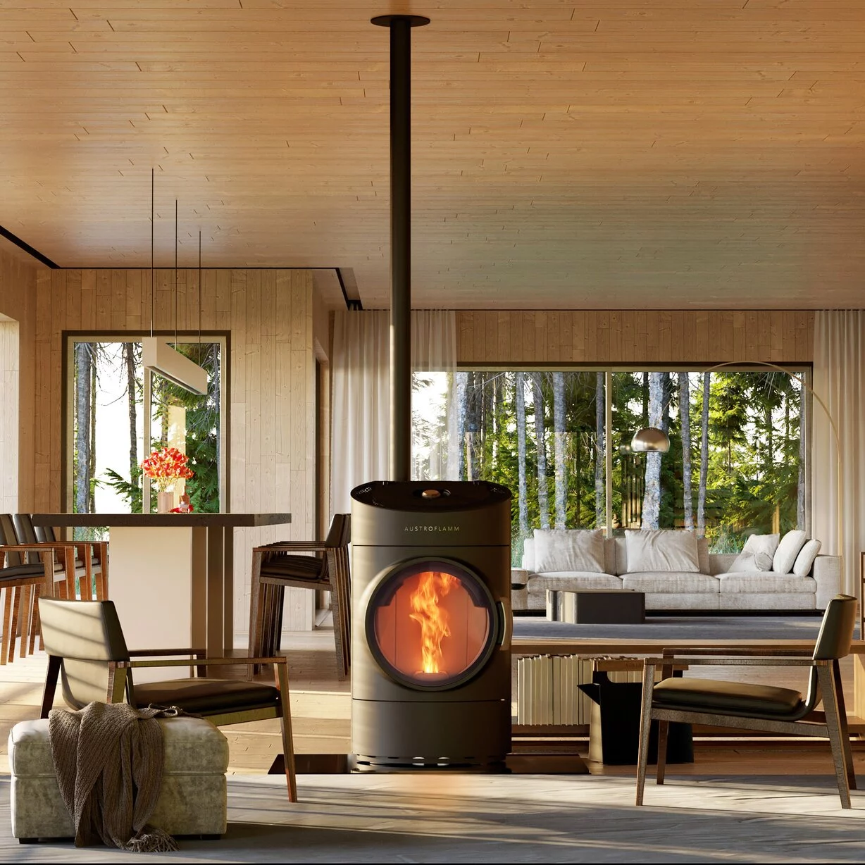 Austroflamm Pelletofen Clou Pellet 8 kW