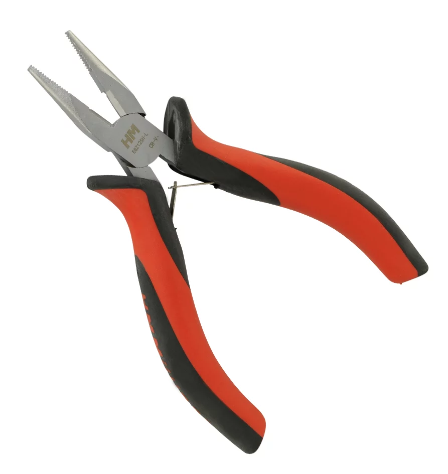 HM Müllner Elektronik-Greifzange „Ergonomic“, halbrund, 125 mm – Ansicht