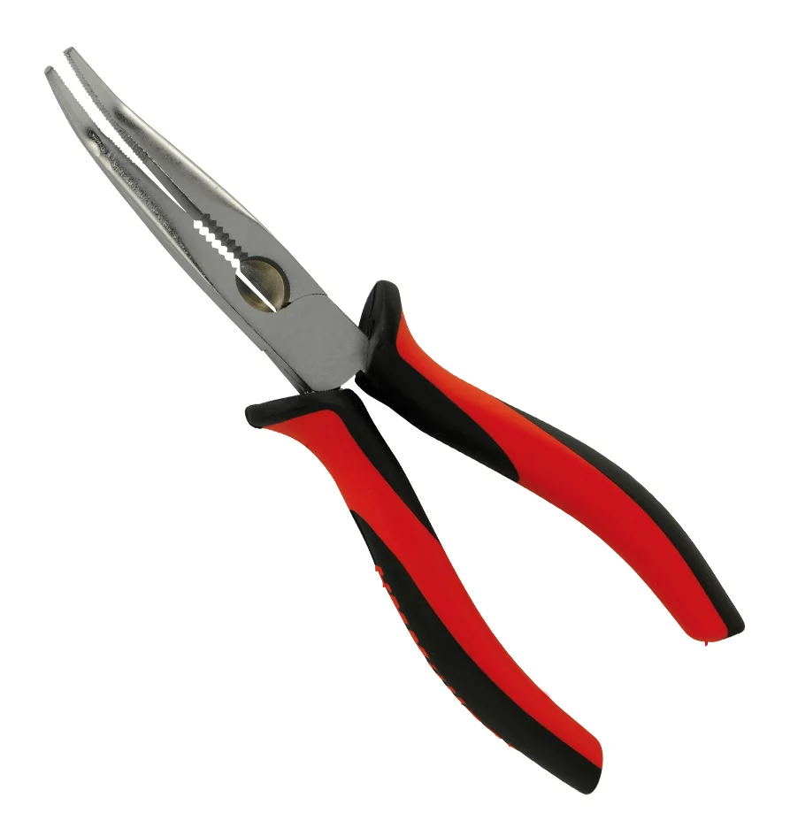 HM Müllner Storchschnabelzange „Ergonomic“ gebogen 200 mm – Ansicht