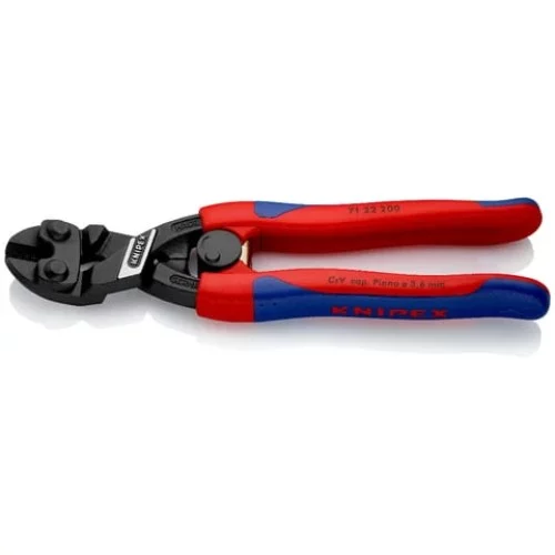 KNIPEX CoBolt Kompakt-Bolzenschneider 71 22 200 im Ganzen auf weißem Hintergrund