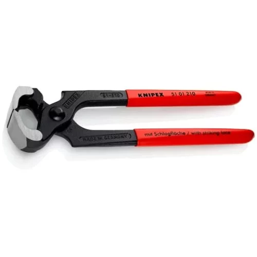 KNIPEX Hammerzange 51 01 210 im Ganzen auf weißem Hintergrund