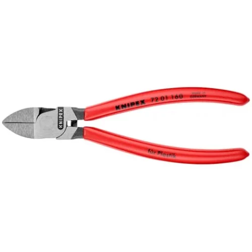 Original KNIPEX Kunststoff-Seitenschneider 72 01 160 – vollständige Zange