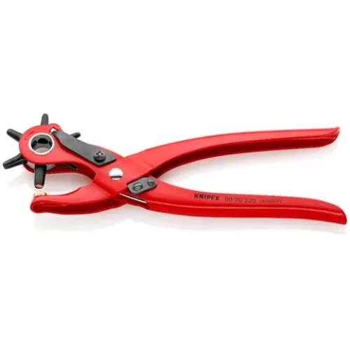 KNIPEX Revolverlochzange 220 mm ganze Zange – Originalbild des Herstellers