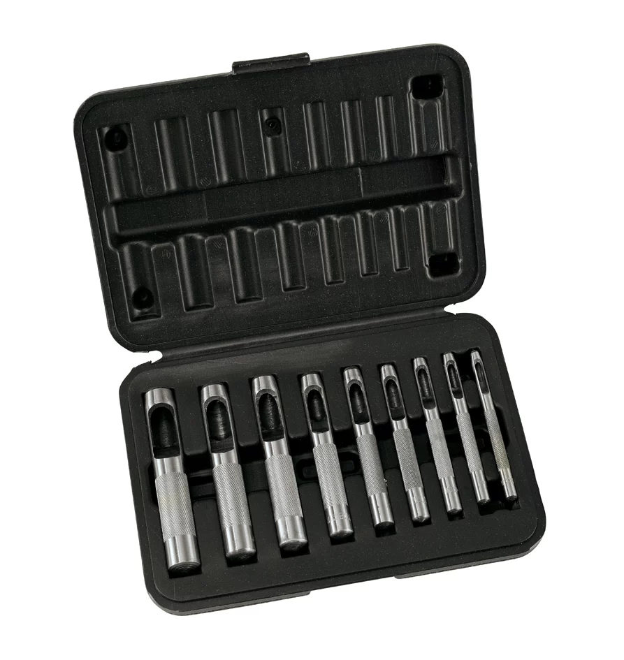 HM Müllner Locheisensatz, 9-tlg., 3–12 mm – Ansicht