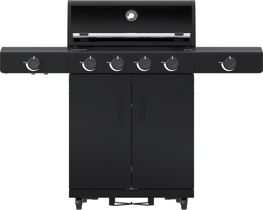 OUTDOORCHEF HEAT C-435 RB – Frontansicht mit geschlossenem Deckel