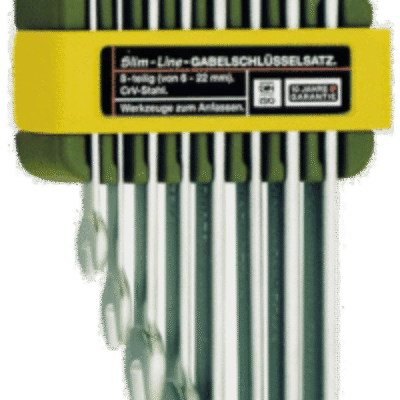 PROXXON SlimLine Doppelmaulschlüsselsatz 8-teilig 6–22 mm