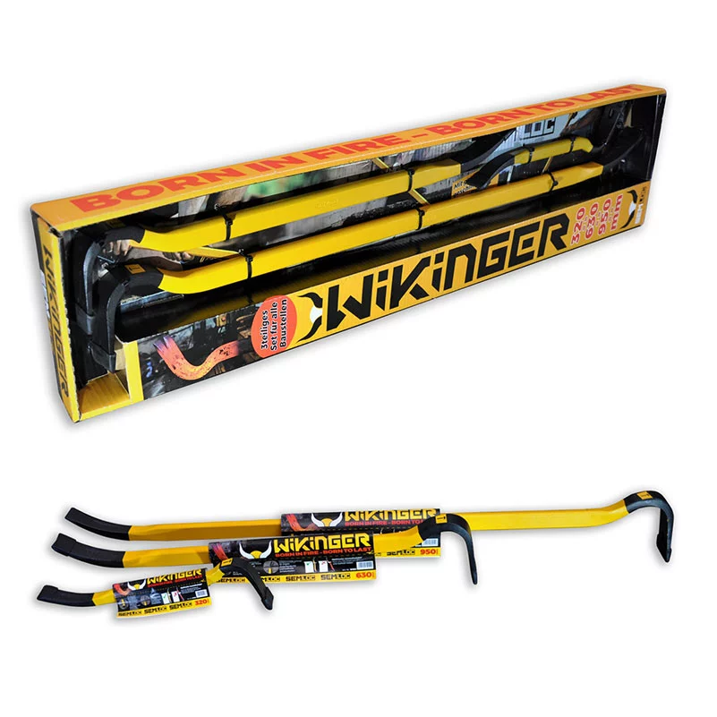 Semloc Wikinger Nageleisen-Set 3-tlg. (320 / 630 / 950 mm) – Ansicht