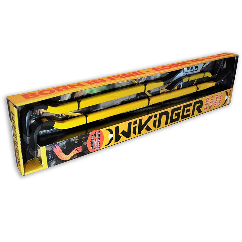 Semloc Wikinger Nageleisen-Set 3-tlg. (320 / 630 / 950 mm) – Maßzeichnung