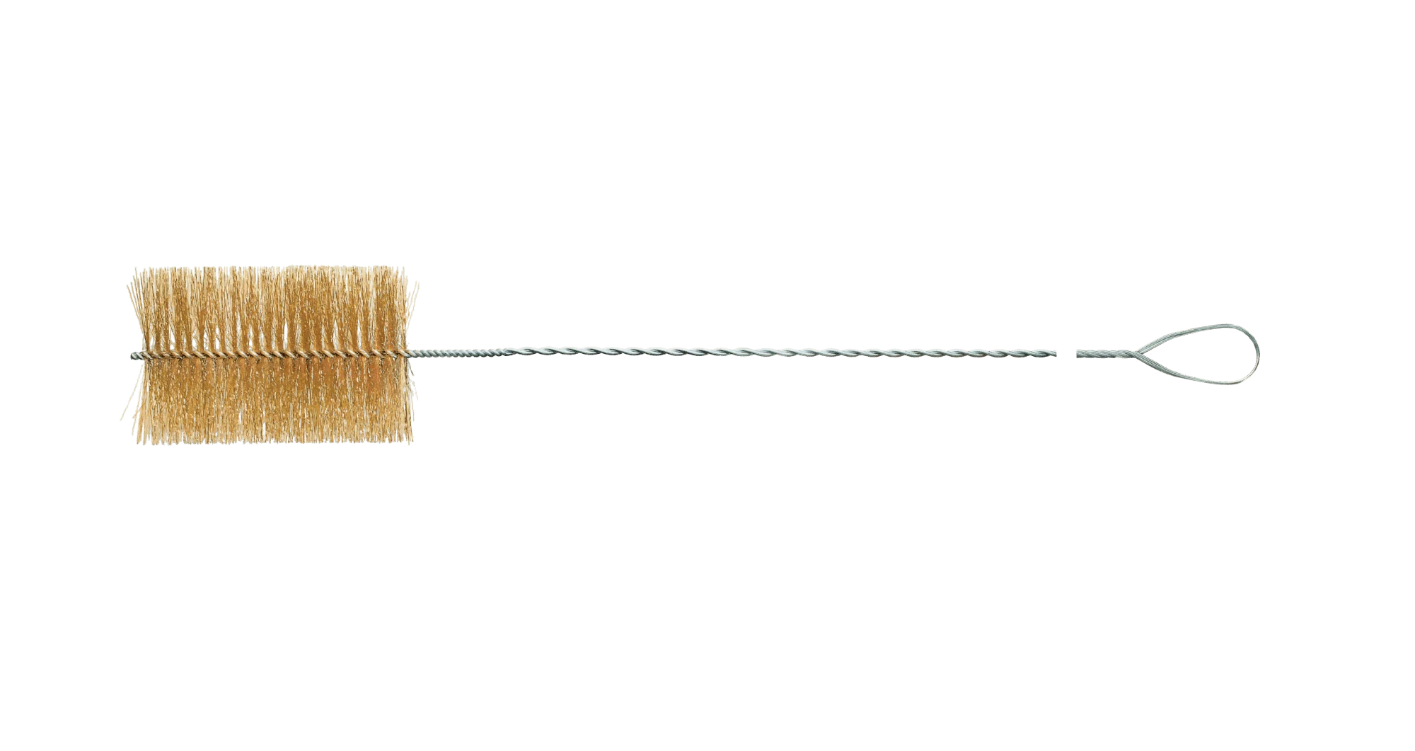 LESSMANN Ofenrohrwischer IBZ Ø 130 mm, Gesamtlänge 2000 mm, mit Grifföse – Ansicht