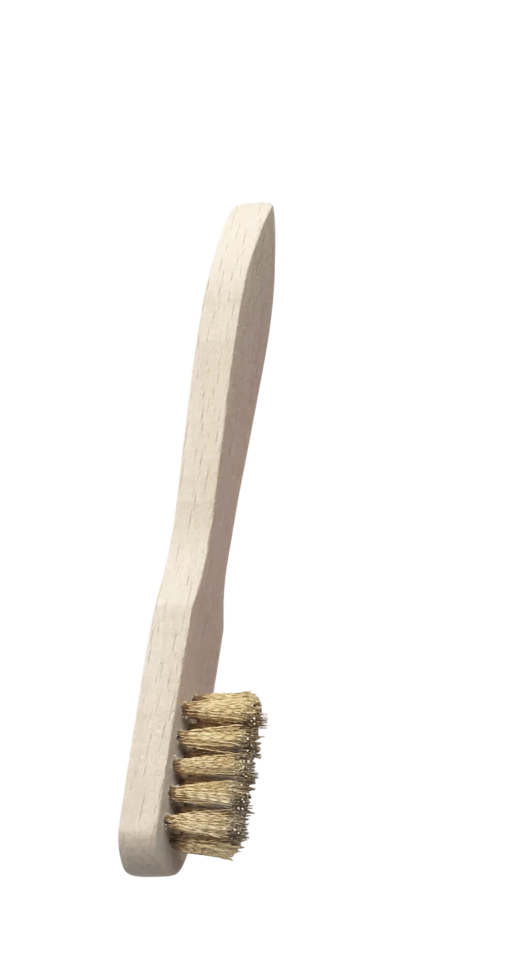 LESSMANN Zündkerzenbürste 150 mm, 3-reihig, Messingdraht gewellt 0,15 mm – Ansicht
