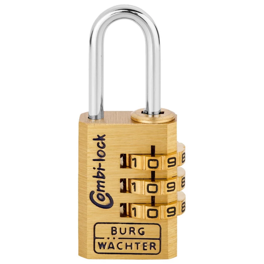 BURG-WÄCHTER Zahlen-Vorhangschloss Combi Lock 80, 20 mm – Ansicht