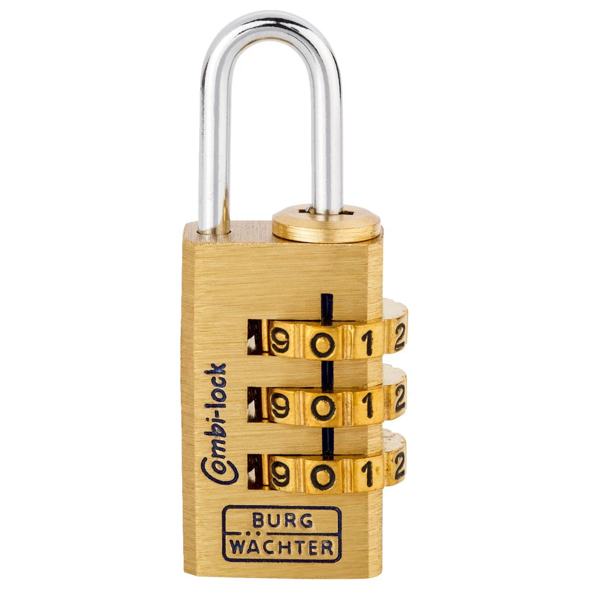 BURG-WÄCHTER Zahlen-Vorhangschloss Combi Lock 80, 15 mm – Ansicht
