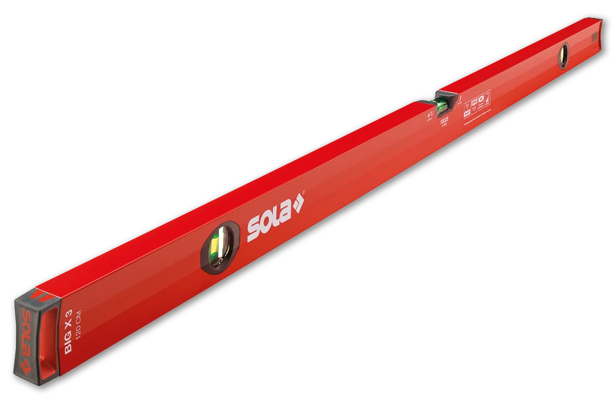 SOLA Aluminium-Wasserwaage BIG X 3 100
