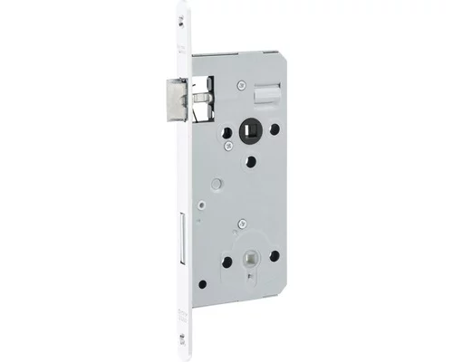 dormakaba Innentürschloss 121 WC, Rundstulp, Dornmaß 50 mm, Lochmittelabstand 90 mm, ÖNORM – Ansicht