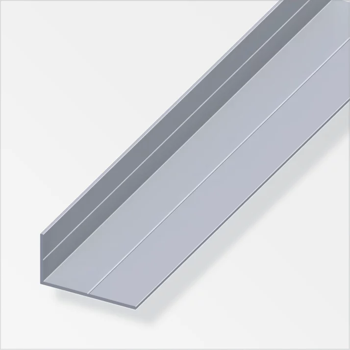alfer Winkelprofil ungleichschenklig Aluminium 7,5 x 12,5 x 1 mm, blank, 1 m – Ansicht
