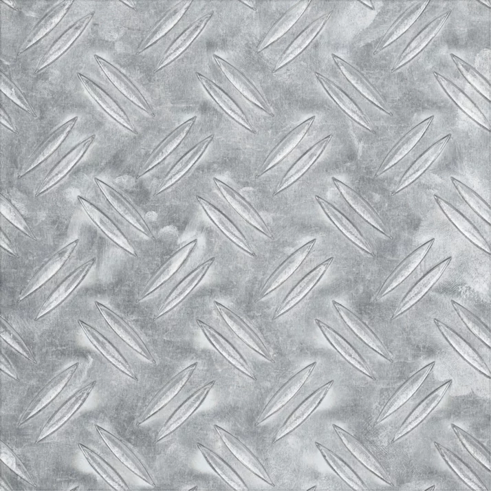 alfer Riffelblech Aluminium 120 x 1000 x 1,5-2,0 mm – Ansicht