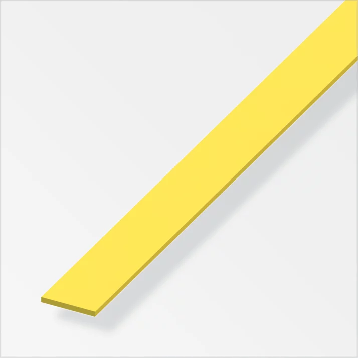 alfer Flachstange Messing 10 x 2 mm, 1 m – Ansicht