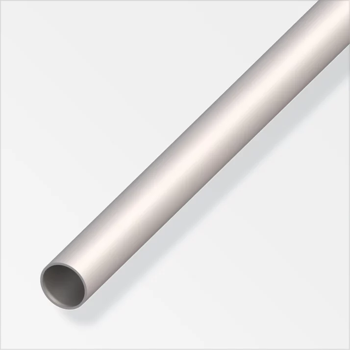 alfer Rundrohr Stahl Ø 8 x 1 mm, blank, 1 m – Ansicht