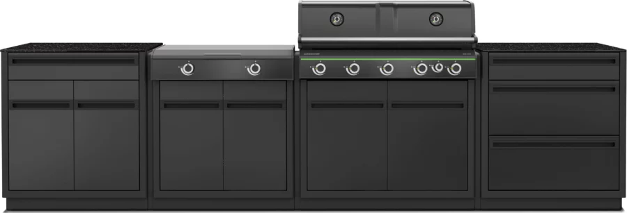 OUTDOORCHEF Outdoorküche HEAT X-515/245 Granit Arbeitsplatte – Bild 1