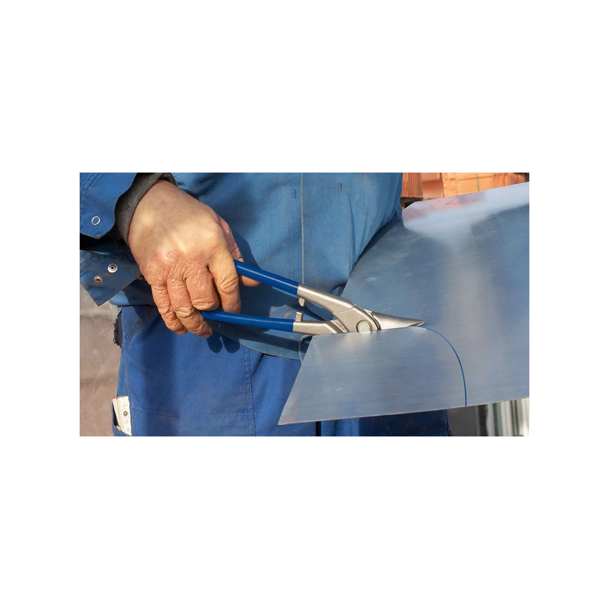 ERDI Ideal-Blechschere D116-280, 280 mm, rechtsschneidend