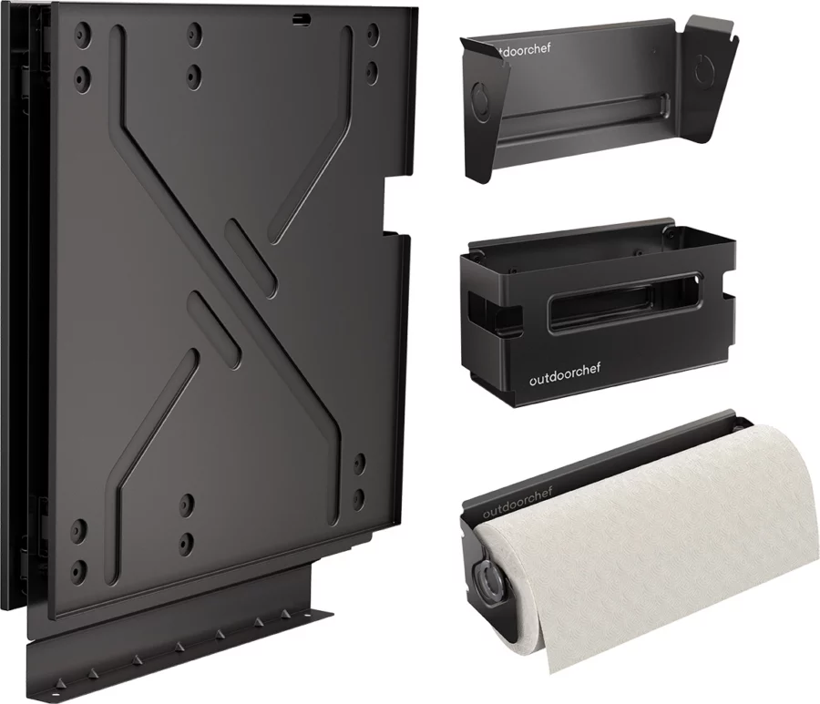 OUTDOORCHEF Organizer 4er-Set für HEAT Grillstationen und Module