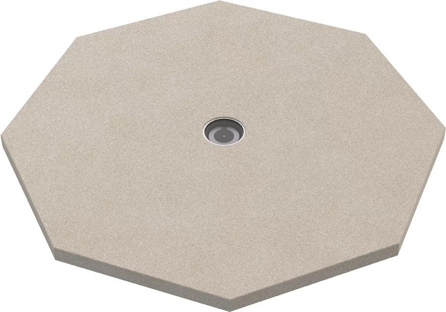 OUTDOORCHEF HEAT Pizzastein 8-eckig, 36 cm
