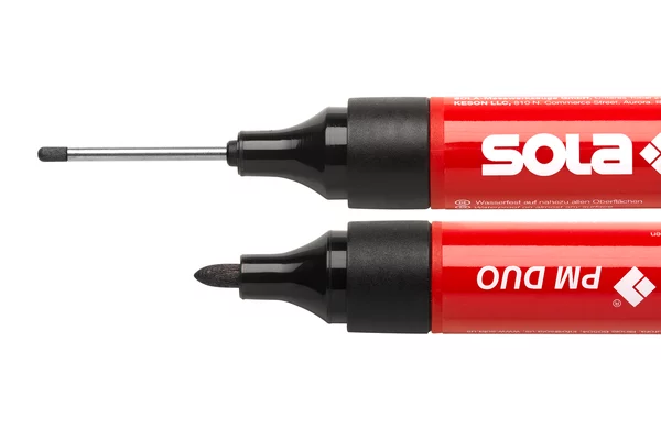 SOLA Permanent-Marker PM DUO – Spitzen im Detail